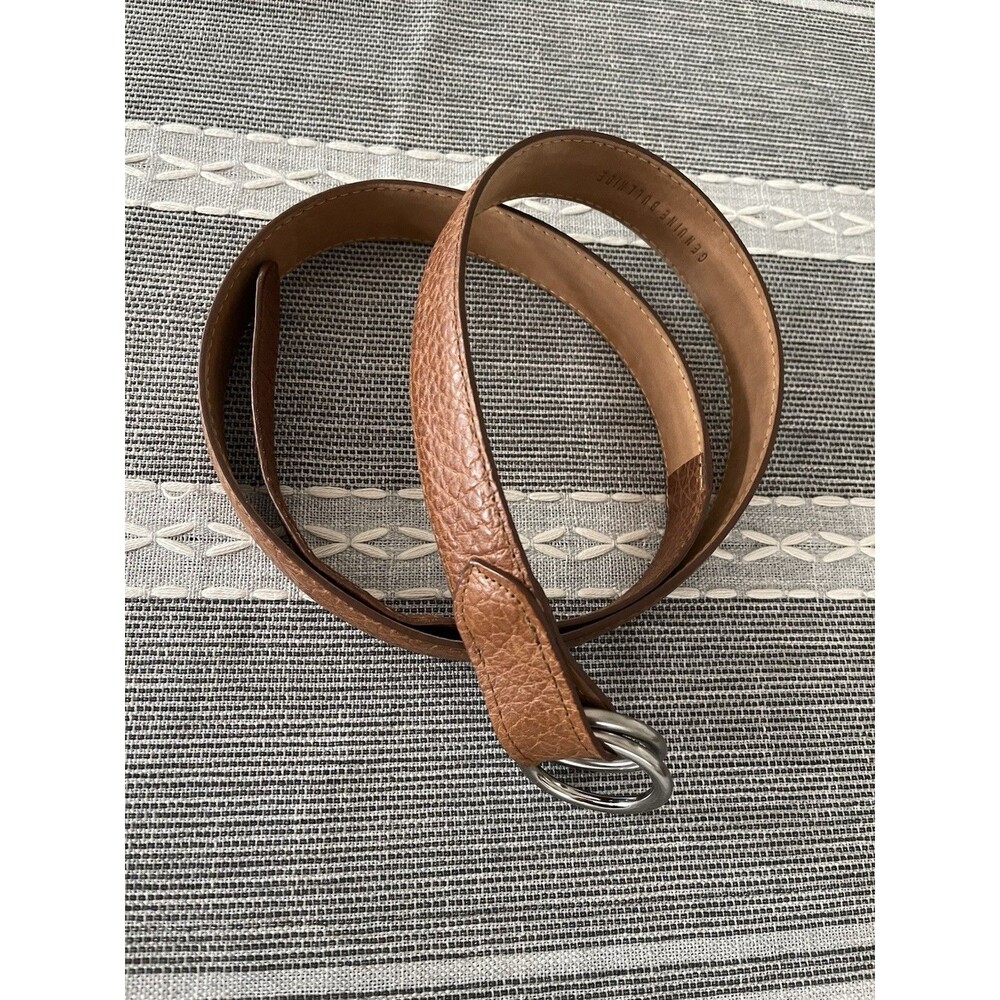 Peter Millar O-Ring Leather Belt Size XXL